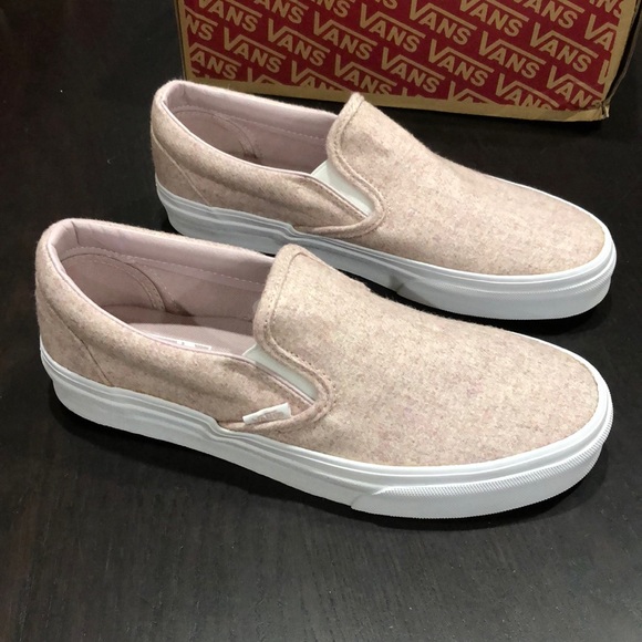 vans flannel slip on